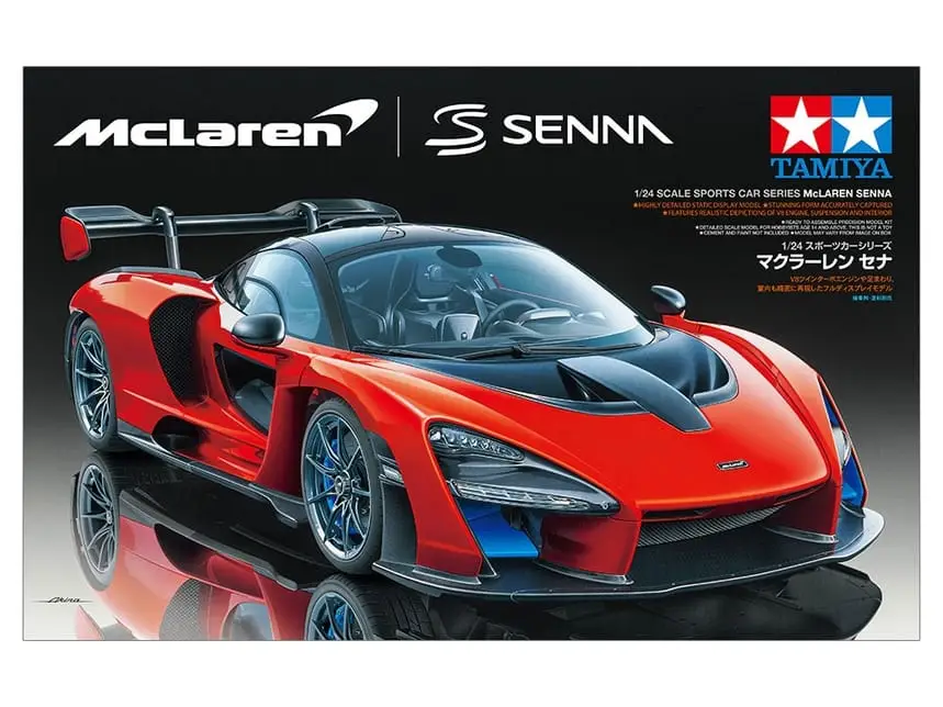 Tamiya 1:24 Mclaren Senna - modelbouw Nieuw