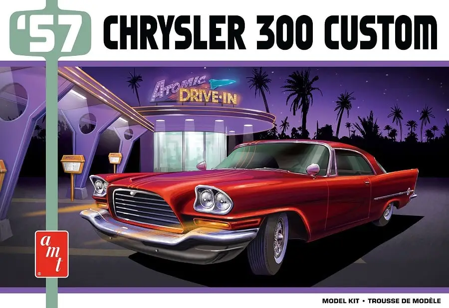 Amt 1:25 Chrysler 300 Custom - modelbouw Direct Beschikbaar