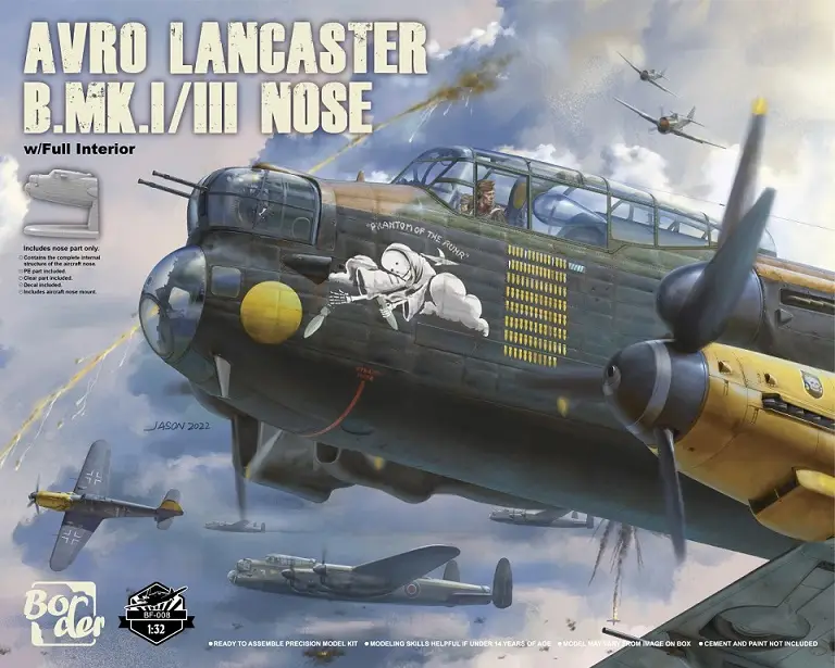 Border Model 1:32 Avro Lancaster B.Mk.I/Iii Nose #BMBF008 Beperkt Aanbod
