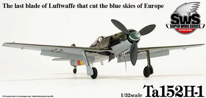 Laatste Kans Zoukei-mura 1:32 FOCKE-WULF TA152H-1 - modelbouw