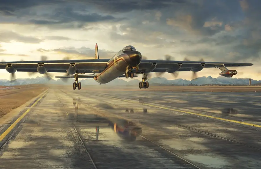 Shop Nu Roden 1:144 Convair Nb-36H Crusader - modelbouw