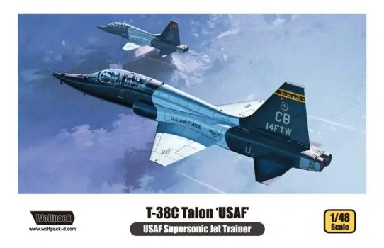 Wolfpack 1:48 T-38C Talon Usaf - modelbouw Op = Op