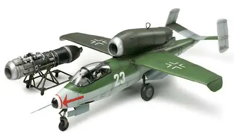 Tamiya 1:48 Heinkel He 162 A-2 "Salamander" - modelbouw Superprijs