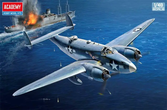 Populair Academy 1:48 Usn Pv-1 Solomon Islands Theatre - modelbouw