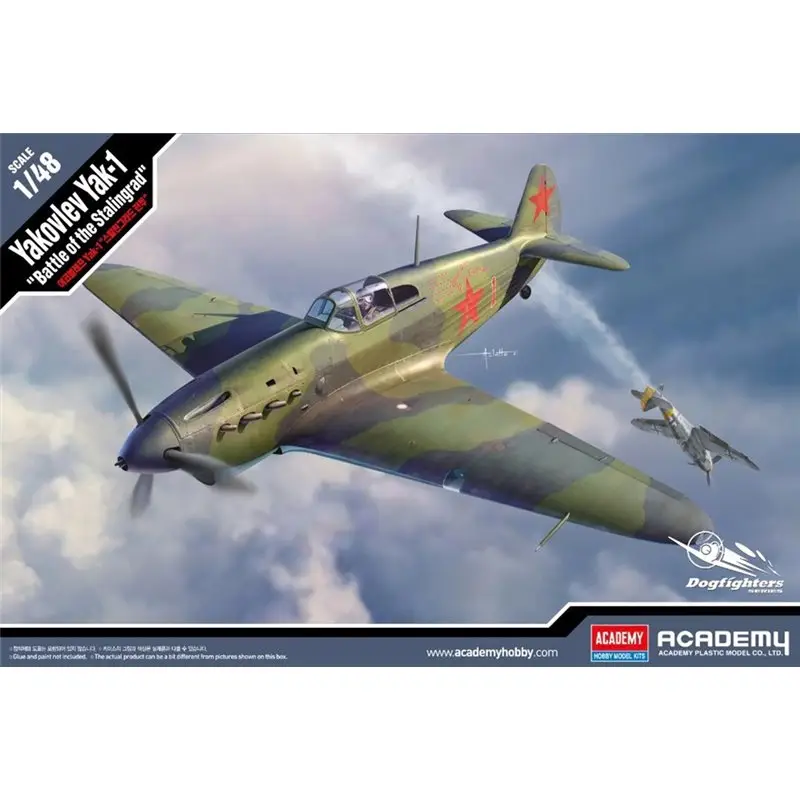 Tijdelijk Beschikbaar Academy 1:48 Yakovlev Yak-1 Battle Of Staling - modelbouw