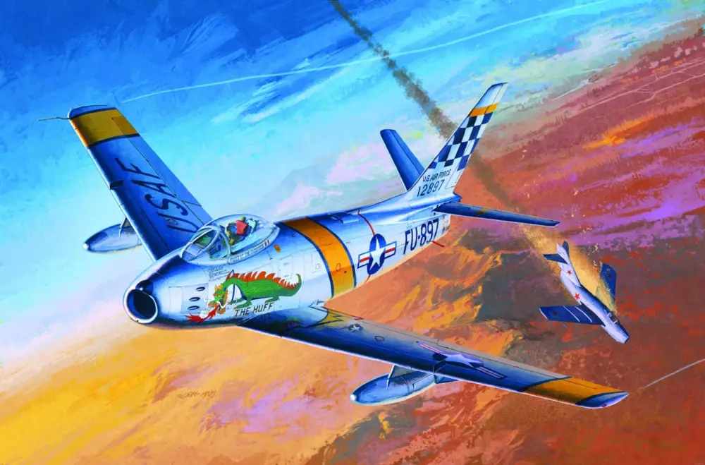 Academy 1:48 F-86F HUFF - modelbouw Alleen Vandaag