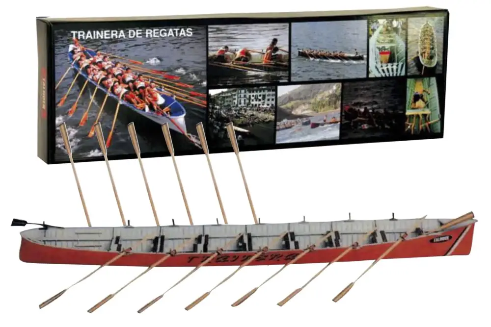 Weekendaanbieding Disar model 1:18 TRAINERA DE REGATAS/ Regatta rowing boat