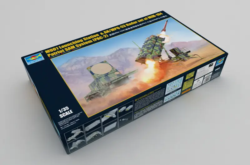Premium Trumpeter 1:35 Launching Station & AN/MPQ-53 Radar set