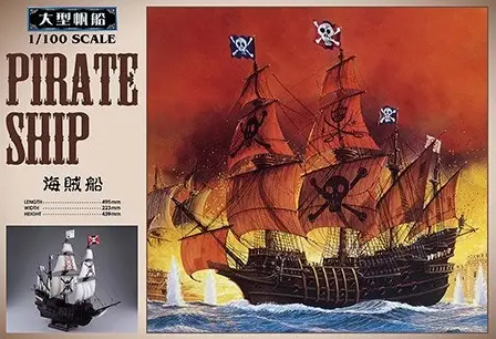 Aoshima 1:100 Pirate Ship - modelbouw Aanbieding