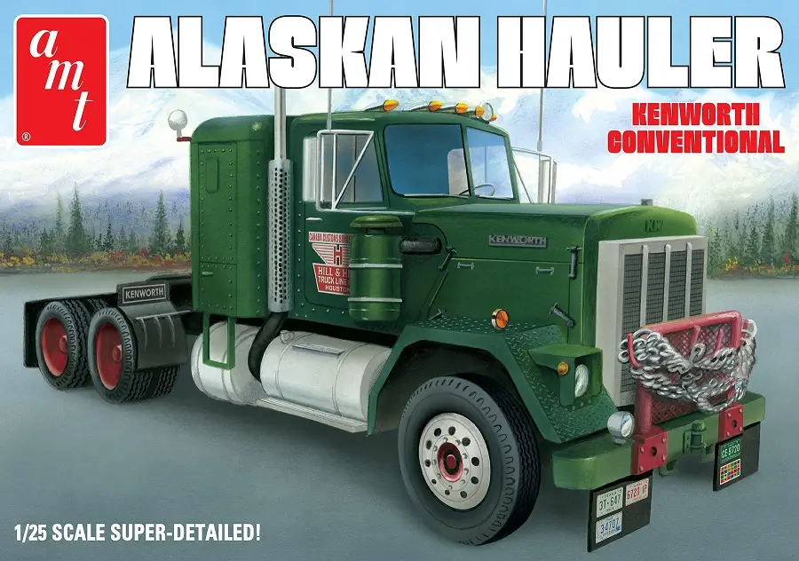 Direct Verzonden Amt 1:25 Alaskan Hauler Kenworth Tractor - modelbouw