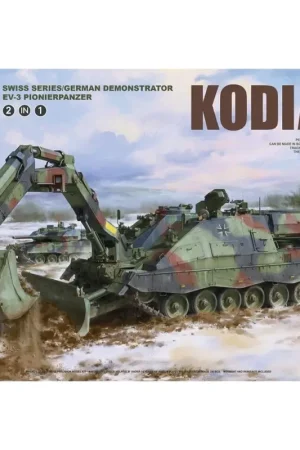 Laatste Kans Border Model 1:35 Swiss / German Demonstrator Ev-3 Pionierpanzer - modelbouw