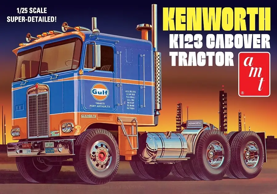 Voordeelprijs Amt 1:25 Kenworth K123 Cabover Tractor #01433