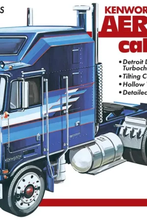Amt 1:25 Kenworth Aerodyne Cabover 1463 #1463 Gereduceerde Prijs