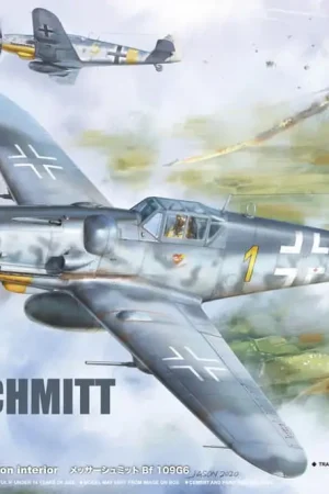 Meest Verkocht Border Model 1:35 Messerschmitt Bf109 G-6 - modelbouw
