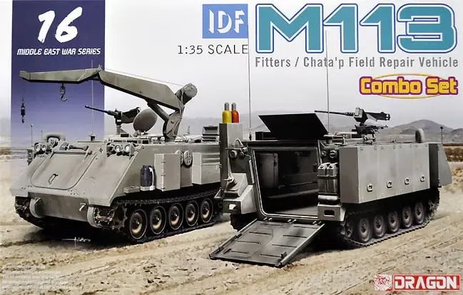 Dragon models 1:35 IDF M113 FITTERS & CHATA'P FIELD REPAIR VEHICLE - modelbouw Meest Verkocht