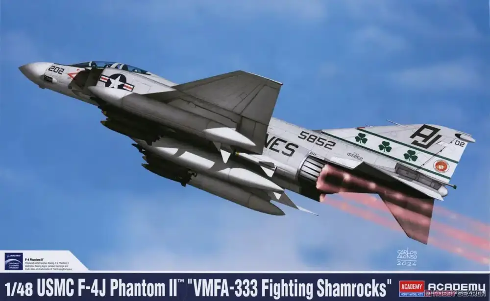 Academy 1:48 USMC F-4J Phantom II "VMFA-333 Fighting - modelbouw Fabrieksprijs