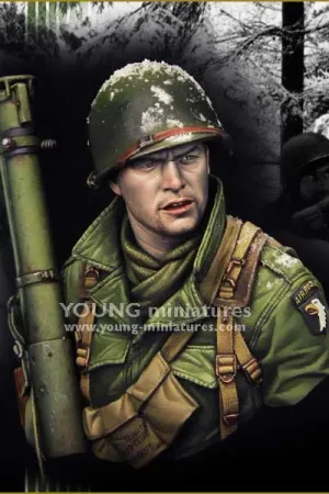 Young Miniatures 1:10 Easy Compagnie Bastogne 1944 - modelbouw Actieprijs