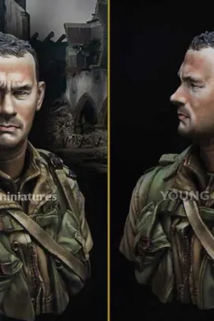 Young Miniatures 1:10 Us 2Nd Ranger In Normandy 1944 - modelbouw Lage Prijs