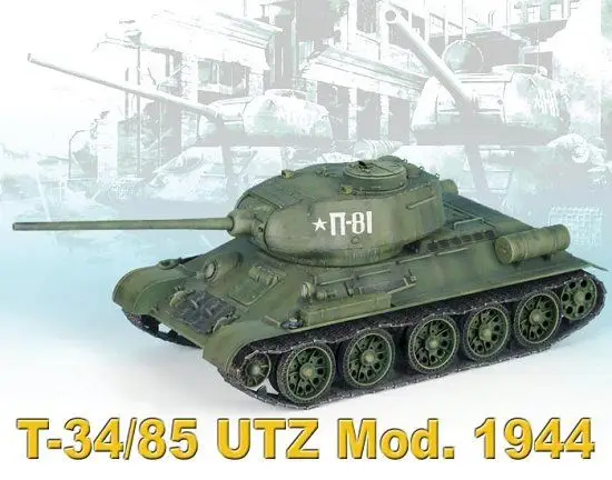 Dragon 1:35 T-34/85 Utz Mod. 1944 - modelbouw Betrouwbaar