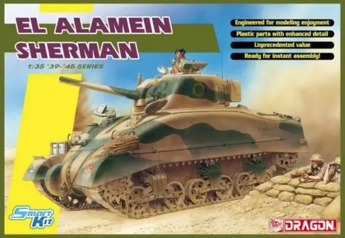 Flitsaanbieding Dragon Models 1:35 El Alamein Sherman - modelbouw
