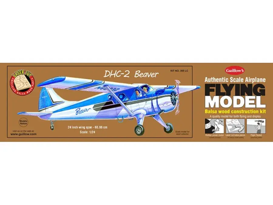 Koop Vandaag Guillows DHC-2 Beaver - Laser Cut - modelbouw