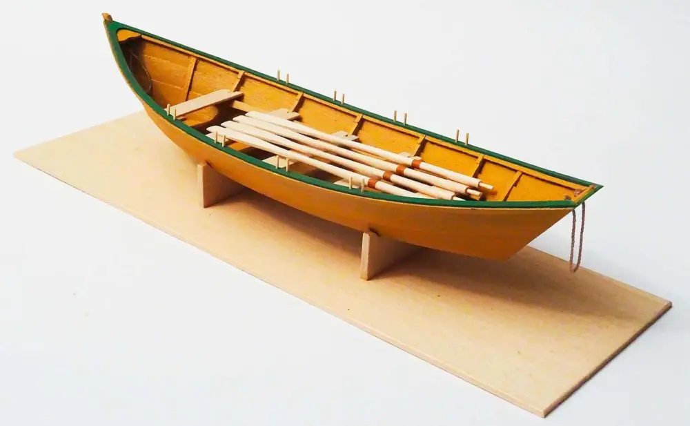 Model Shipways 1:24 Lowell Grand Banks Dory - houten modelbouw Betrouwbaar