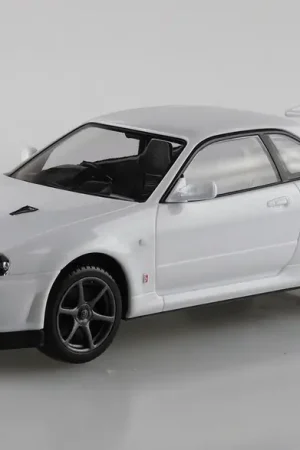 Aoshima 1:32 Nissan R34 Skyline Gt-R White - modelbouw Gereduceerde Prijs