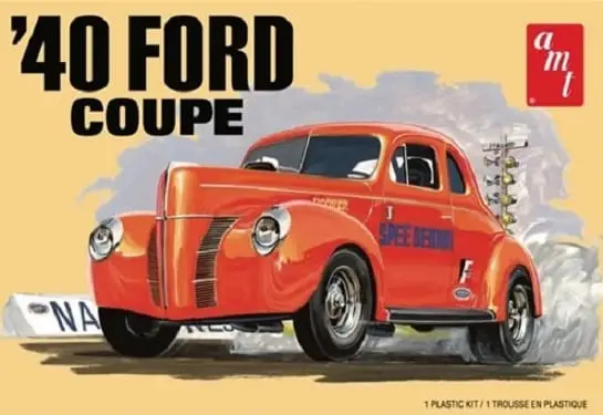 Goedkoop Amt 1:25 Ford Coupe 2T 1940 - modelbouw