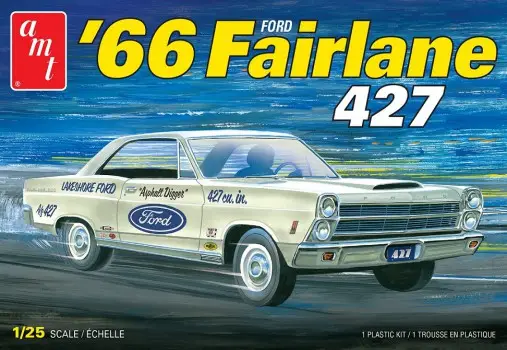 Amt 1:25 1966 Ford Fairlane 427 - modelbouw Favoriet