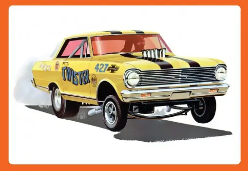 Amt 1:25 Chevy Ii Nova Awb "Twister" - modelbouw Superprijs