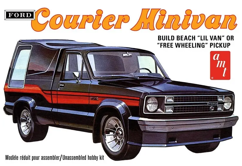 Amt 1:25 1978 Ford Courier Minivan - modelbouw Superprijs