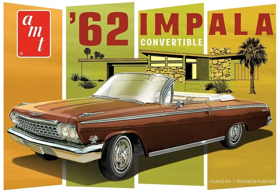 Amt 1:25 Chevy Impala Convertible - modelbouw Actieprijs