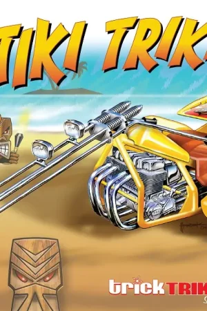Gereduceerde Prijs Mpc 1:25 Tiki Trike - modelbouw