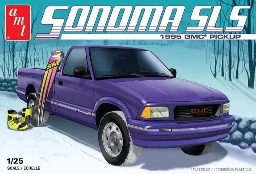Amt 1:25 Gmc Sonoma Sls Pickup 1995 - modelbouw Uitverkoop