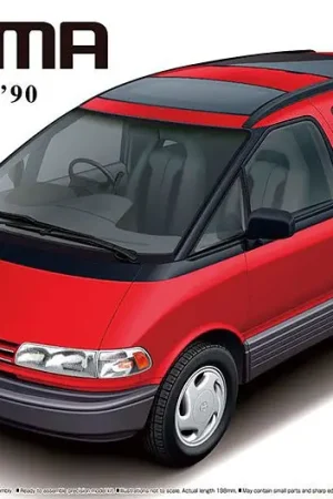 Aoshima 1:24 Toyota Tcr11W Estima Twin Moon Roof '90 - modelbouw Nu Kopen