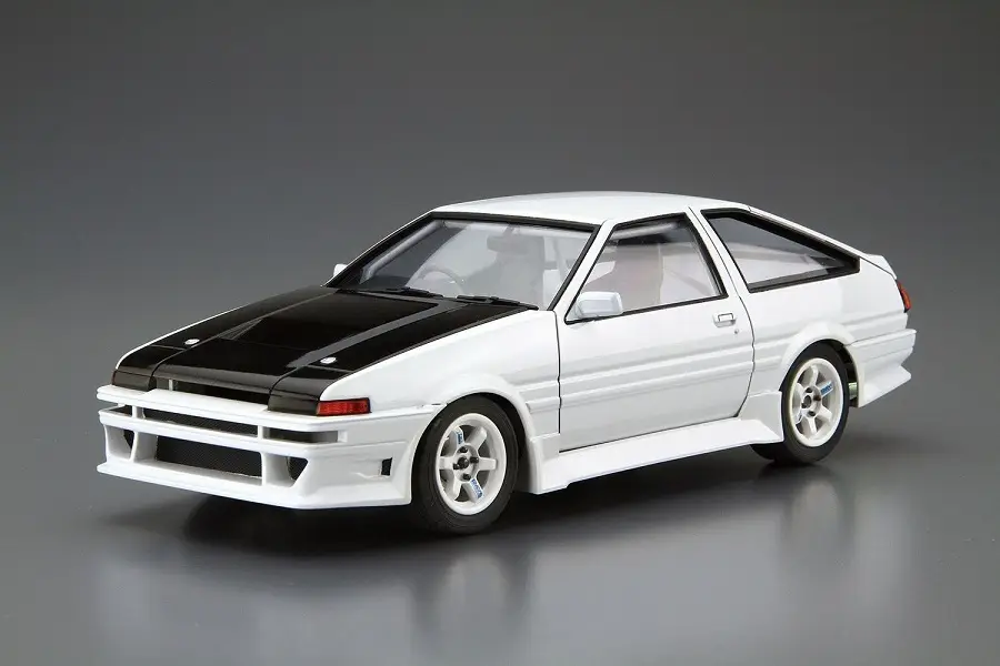 Rechtstreeks Van De Fabrikant Aoshima 1:24 Toyota Car Boutique Club Ae86 Trueno '85 - modelbouw