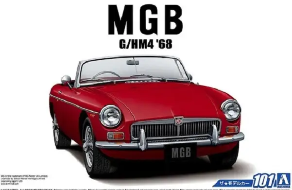 Aoshima 1:24 Blmc G/Hm4 Mg-B M K-2 1968 - modelbouw Exclusieve Aanbieding