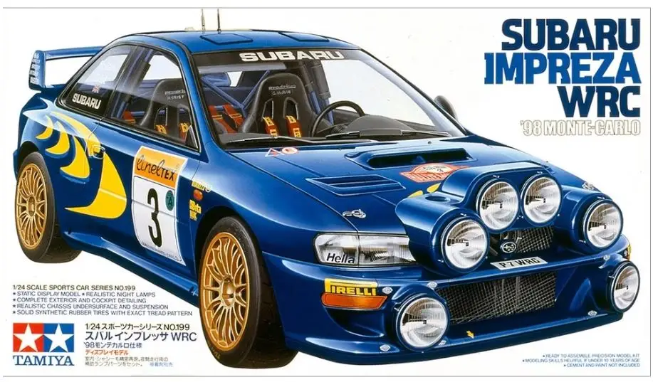 Tamiya 1:24 Subaru Wrc Mc R/Lia M.Ca98 #24199 bouwdoos Shop Nu