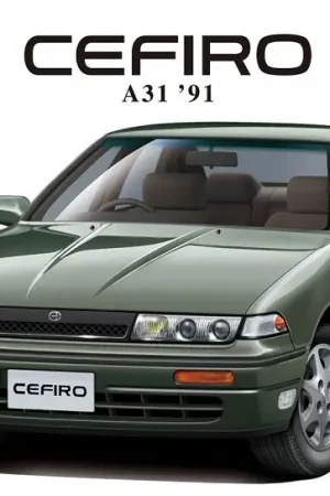 Gecertificeerd Aoshima 1:24 Nissan A31 Cefiro 1991 - modelbouw
