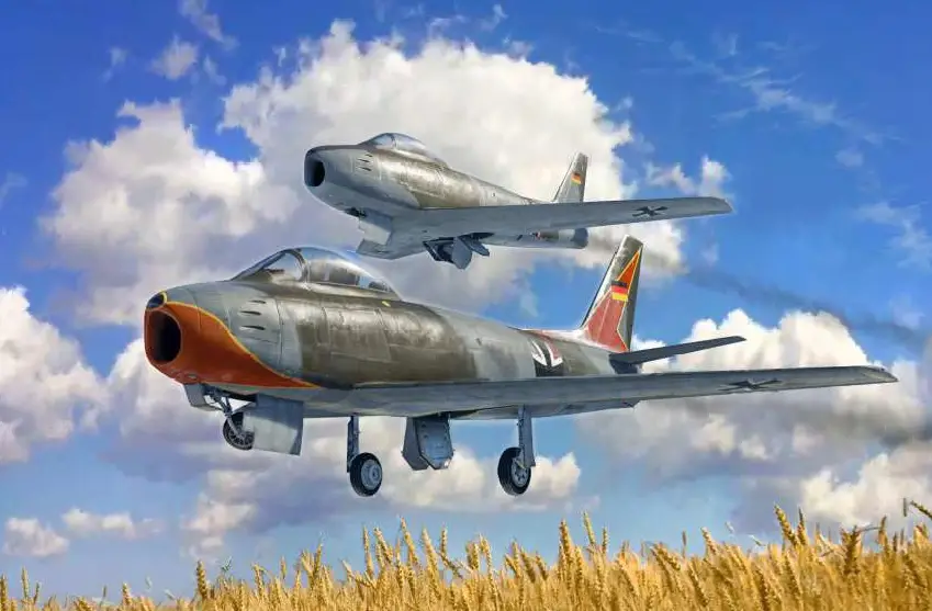 Nieuw Italeri 1:48 F-86E Sabre - modelbouw