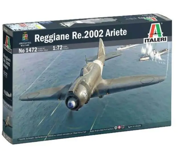 Dagaanbieding Italeri 1:72 Reggiane Re.2002 Ariete #1472
