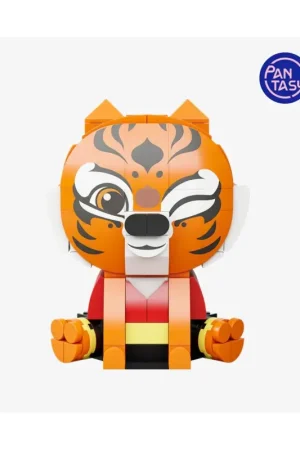 Lage Prijs Kung Fu Panda Pantasy Sitting Baby Series Tigress 10cm