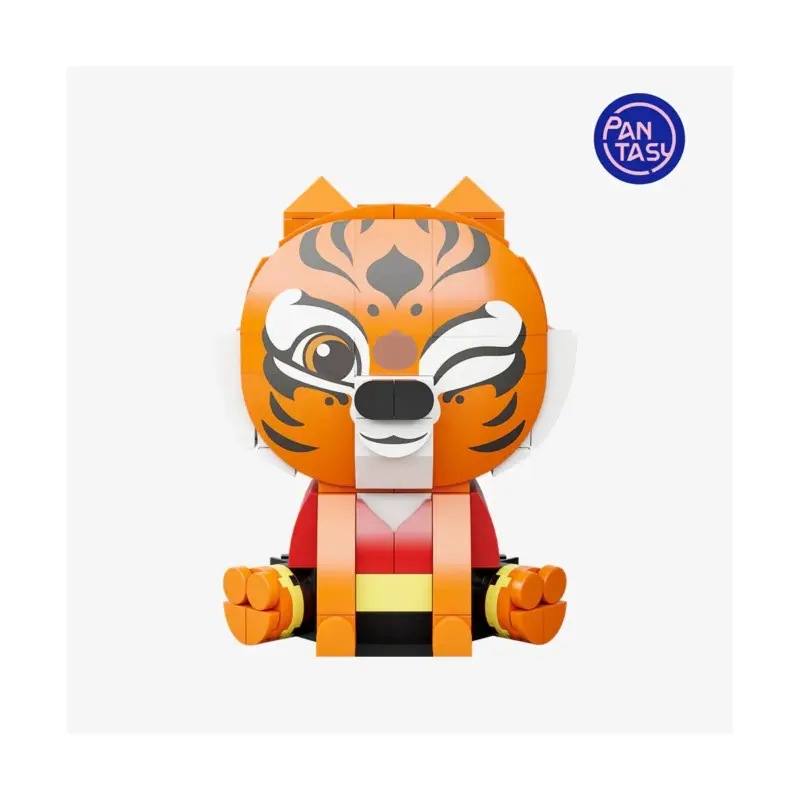 Lage Prijs Kung Fu Panda Pantasy Sitting Baby Series Tigress 10cm