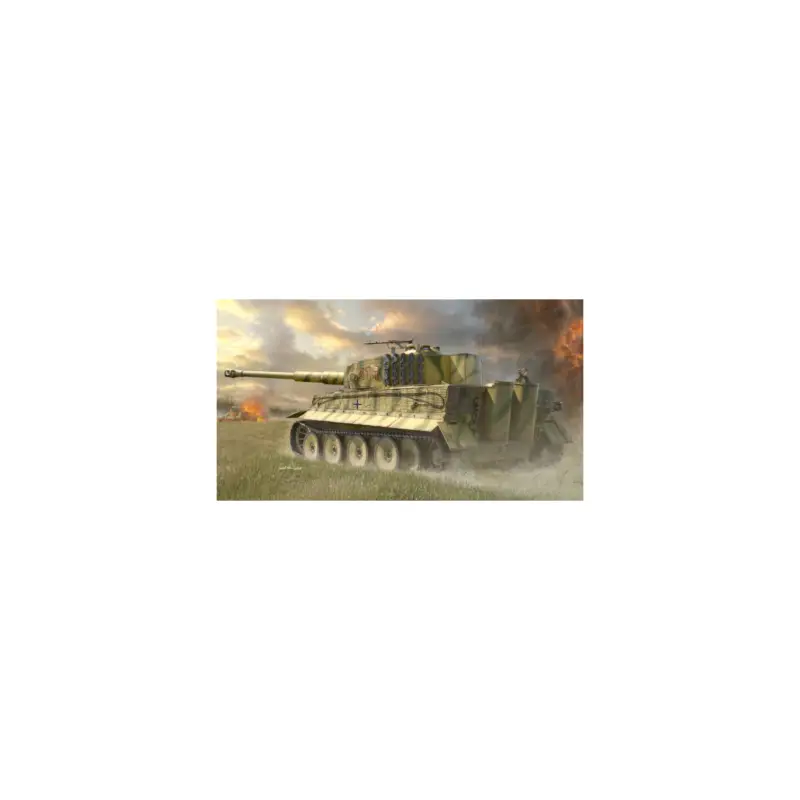 Snelle Levering Pz.Kpfw.VI Ausf.E Sd.Kfz.181 Tiger I (middenproductie) Schaalmodel
