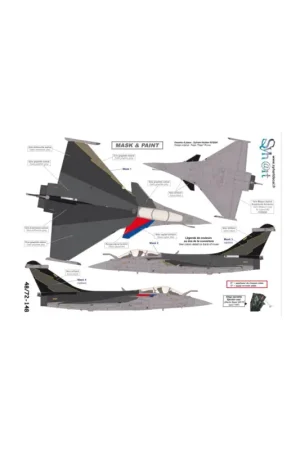 Dassualt Rafale C 4-IR 'Rafale Solo Display 2023' Exclusieve Aanbieding