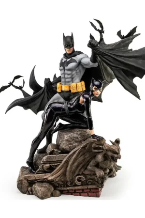 PureArts Batman: Batman & Catwoman Reunion 1/4 Scale Statue Beeldjes Flitsaanbieding