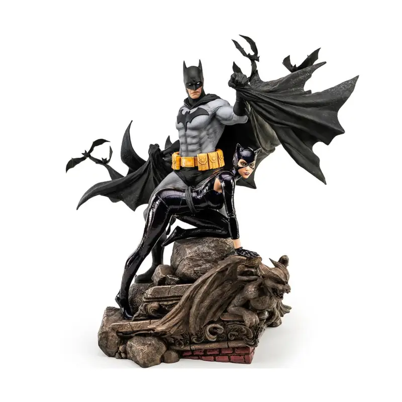 PureArts Batman: Batman & Catwoman Reunion 1/4 Scale Statue Beeldjes Flitsaanbieding