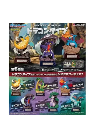 Pokemon Pocket Statue Dragon Type Box of 6pcs Figuurtje Laatste Kans
