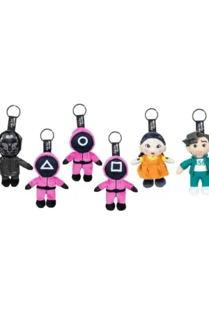 Squid Game All Stars Plush Keychain Assortment 12cm (24) Koop Online
