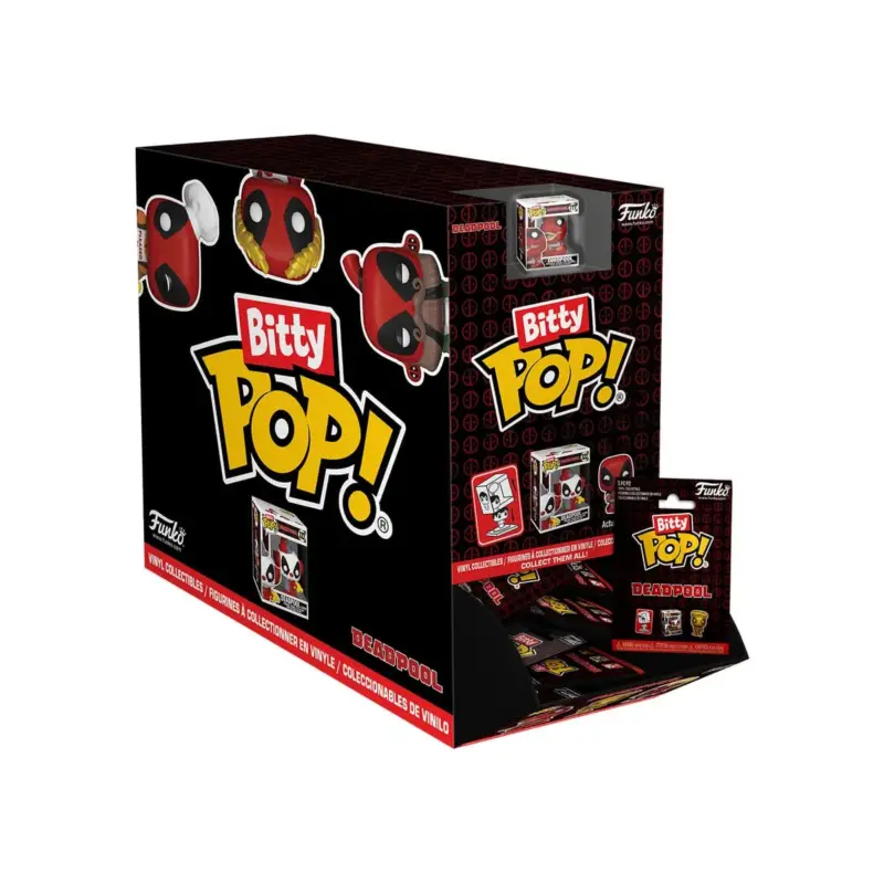 Deadpool Display (32) Bitty POP! Vinyl PDQ 2.5 cm Pop figur Superprijs